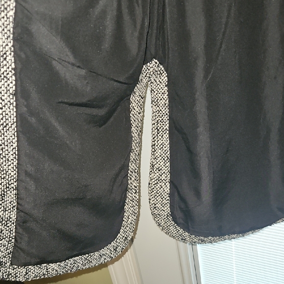 H&M Men's Black and Gray Textured Shirt Jacket - Picture 4 of 9